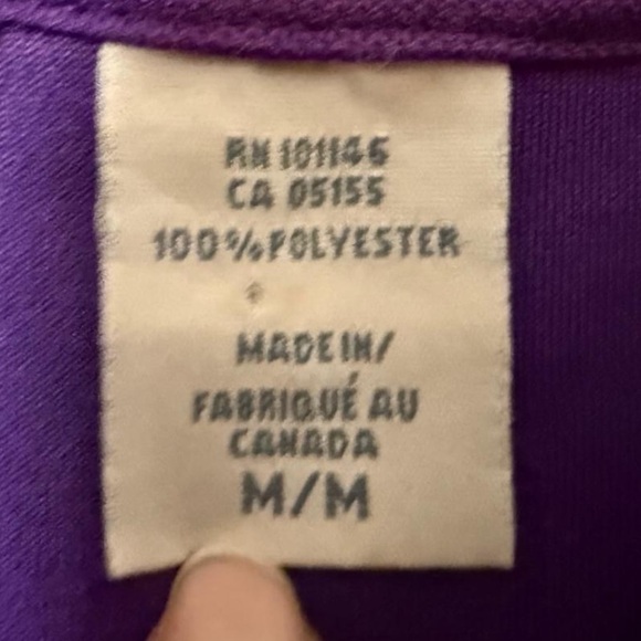 Western Residence Staff Purple Polo Shirt by Extreme – Size M - Picture 5 of 6